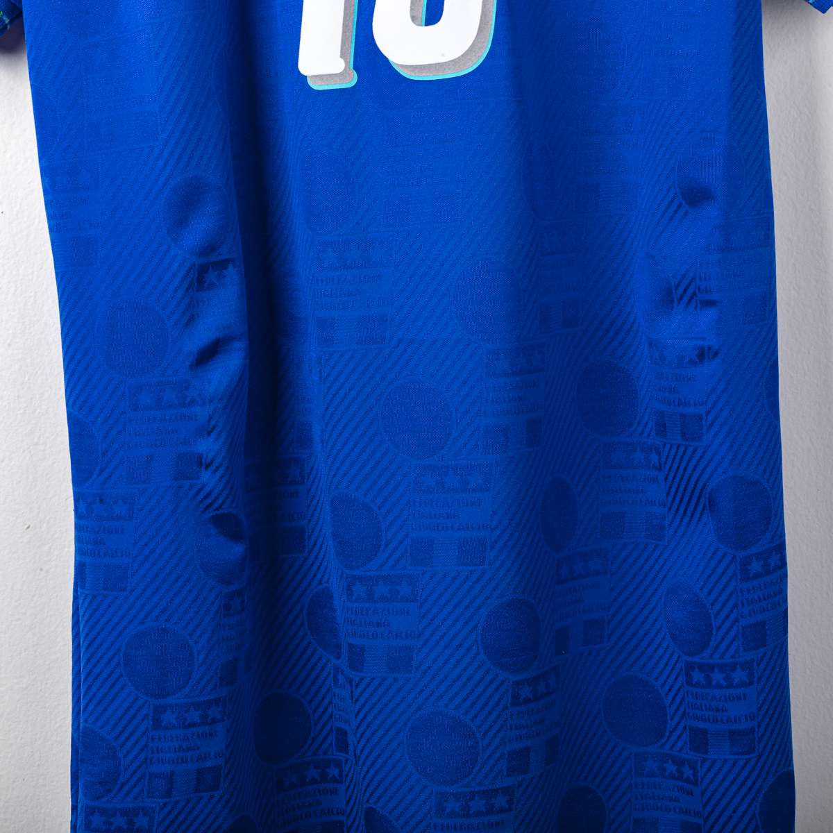 Maglia Home Italia Diadora Baggio 10 Mondiali USA 94