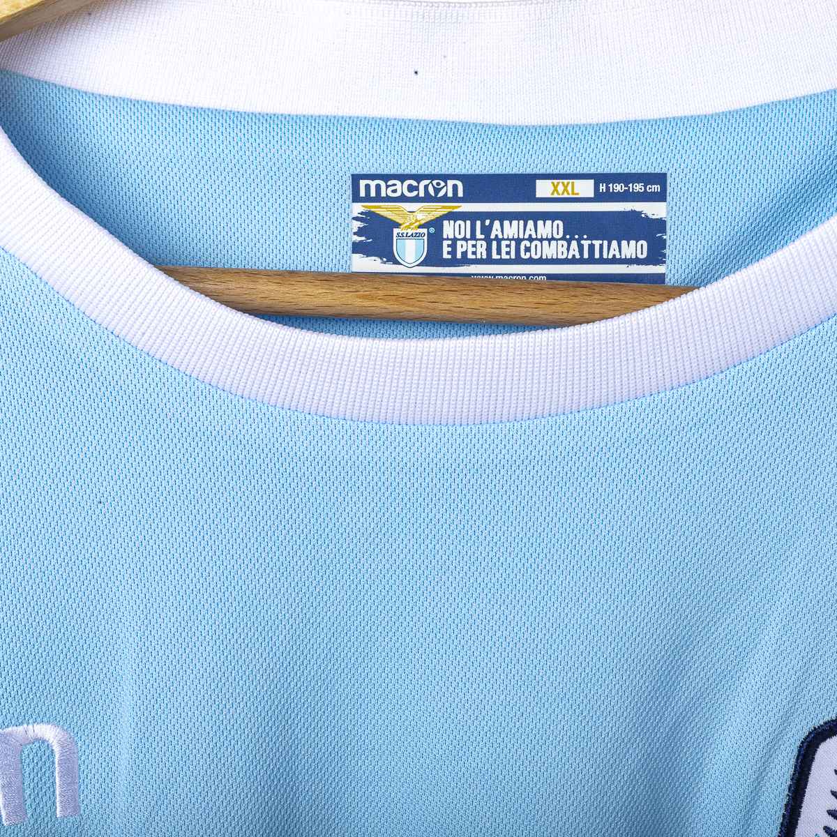 Maglia Home Lazio Macron Lucas 6 2017/2018