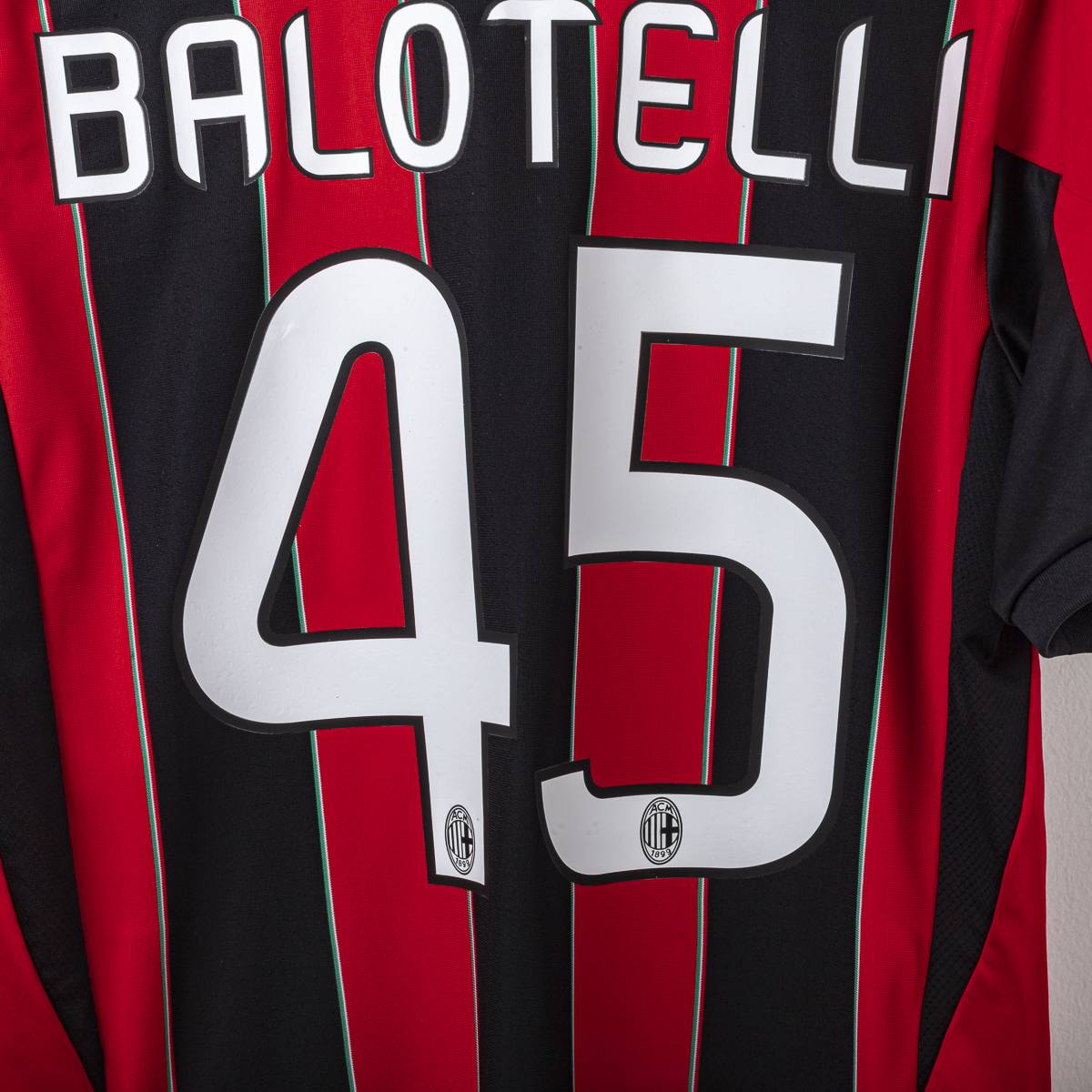 maglia home milan Adidas balotelli 45 2012/2013