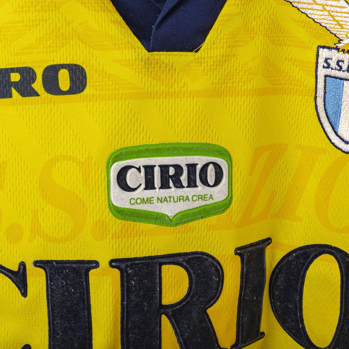 Maglia bambino away Lazio Umbro Nedved 1997/1998