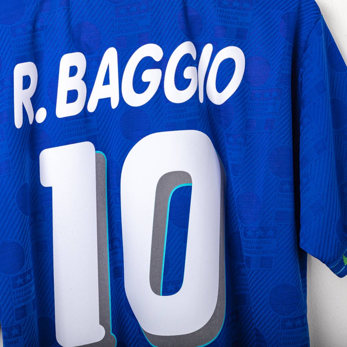 Maglia Italia Diadora Baggio N10 Mondiale USA 1994