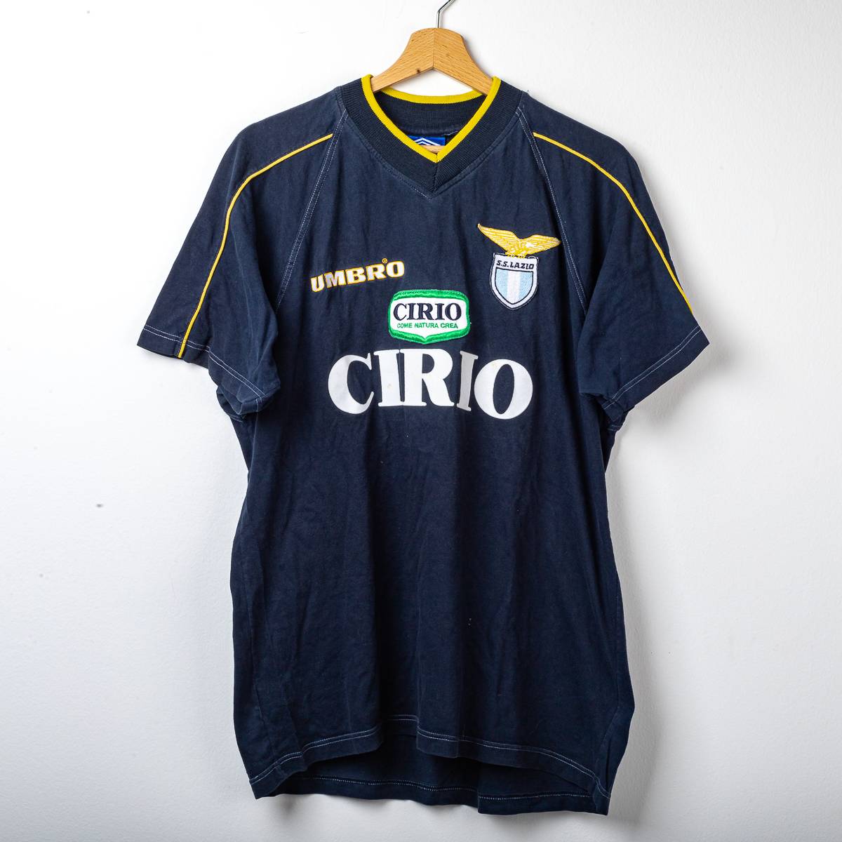 Lazio Blue Umbro Cirio T-shirt 1997/1998