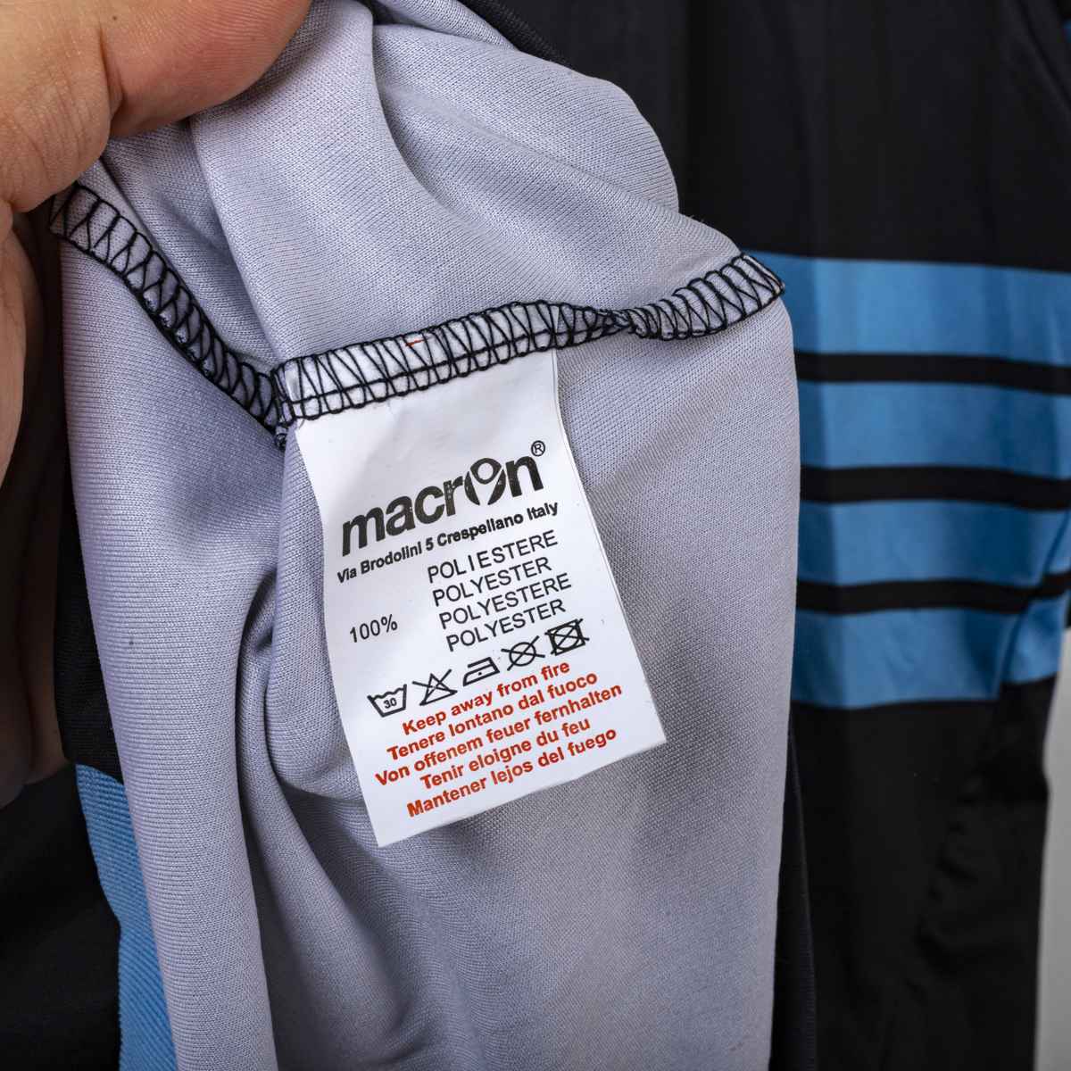 Maglia Nera Away Lazio Macron 2015/2016