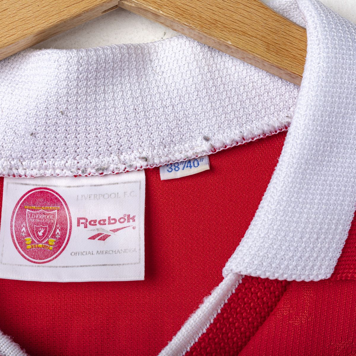 Maglia Home Liverpool Reebook Redknapp 11 1996/1997