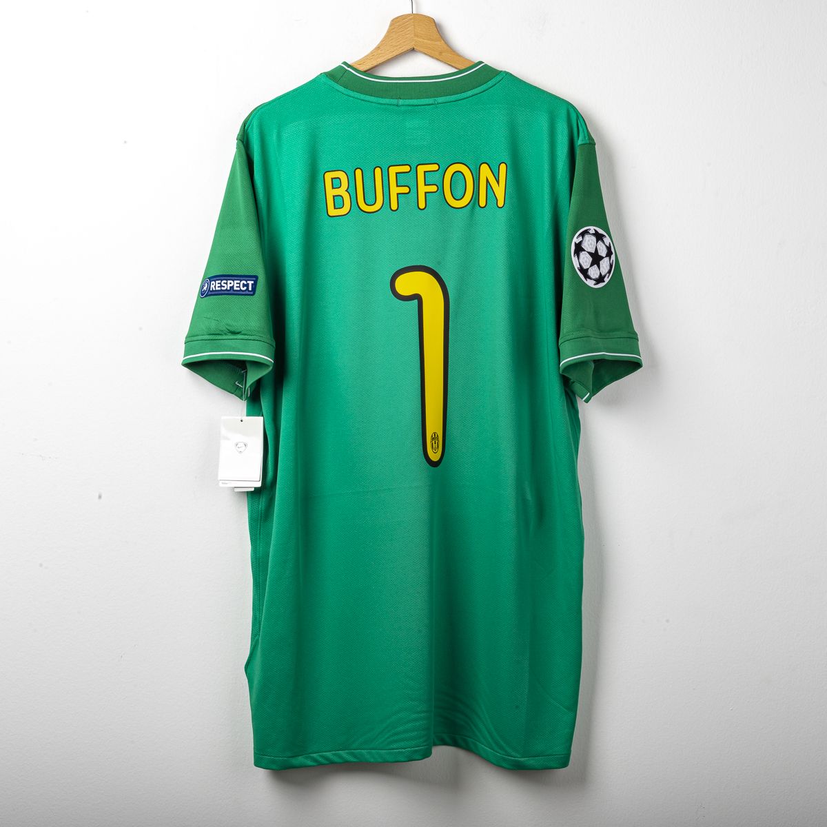 maglia portiere uefa juventus nike buffon n1 2009/2010