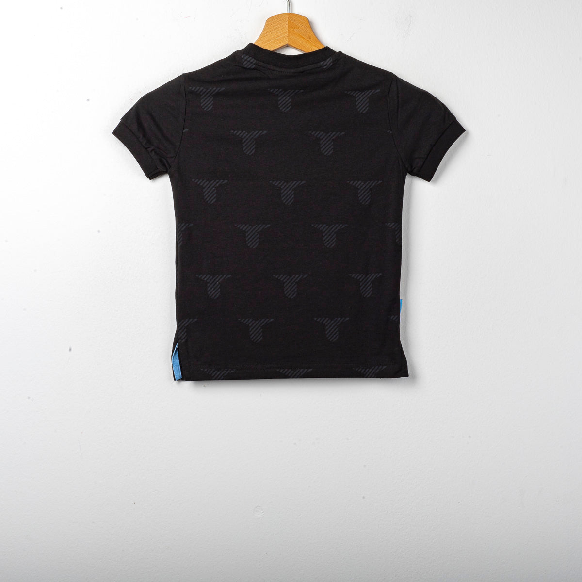 T-shirt Lazio Nera Macron Bambino 2020