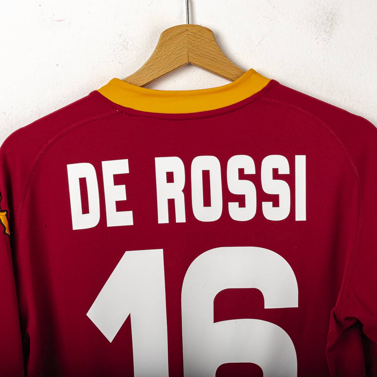 Maglia Home Roma Kappa De Rossi 16 2007/2008