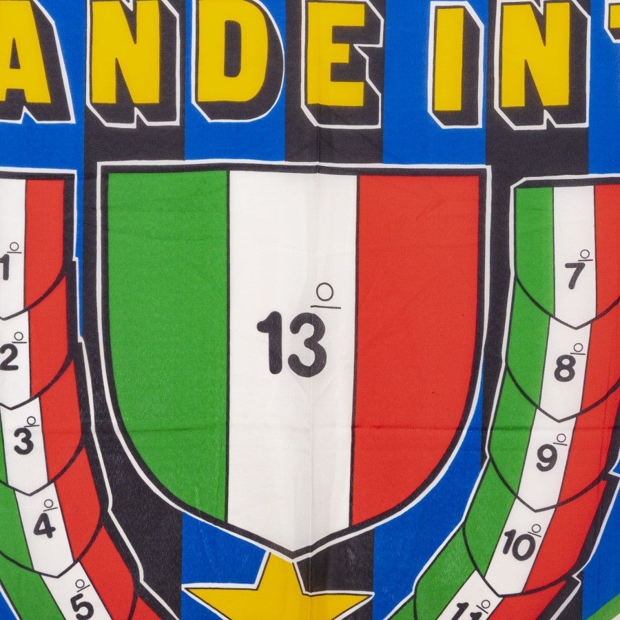 Bandiera Inter 13° Scudetto V4 (scudetti ad arco con logo giu) - Home (5)