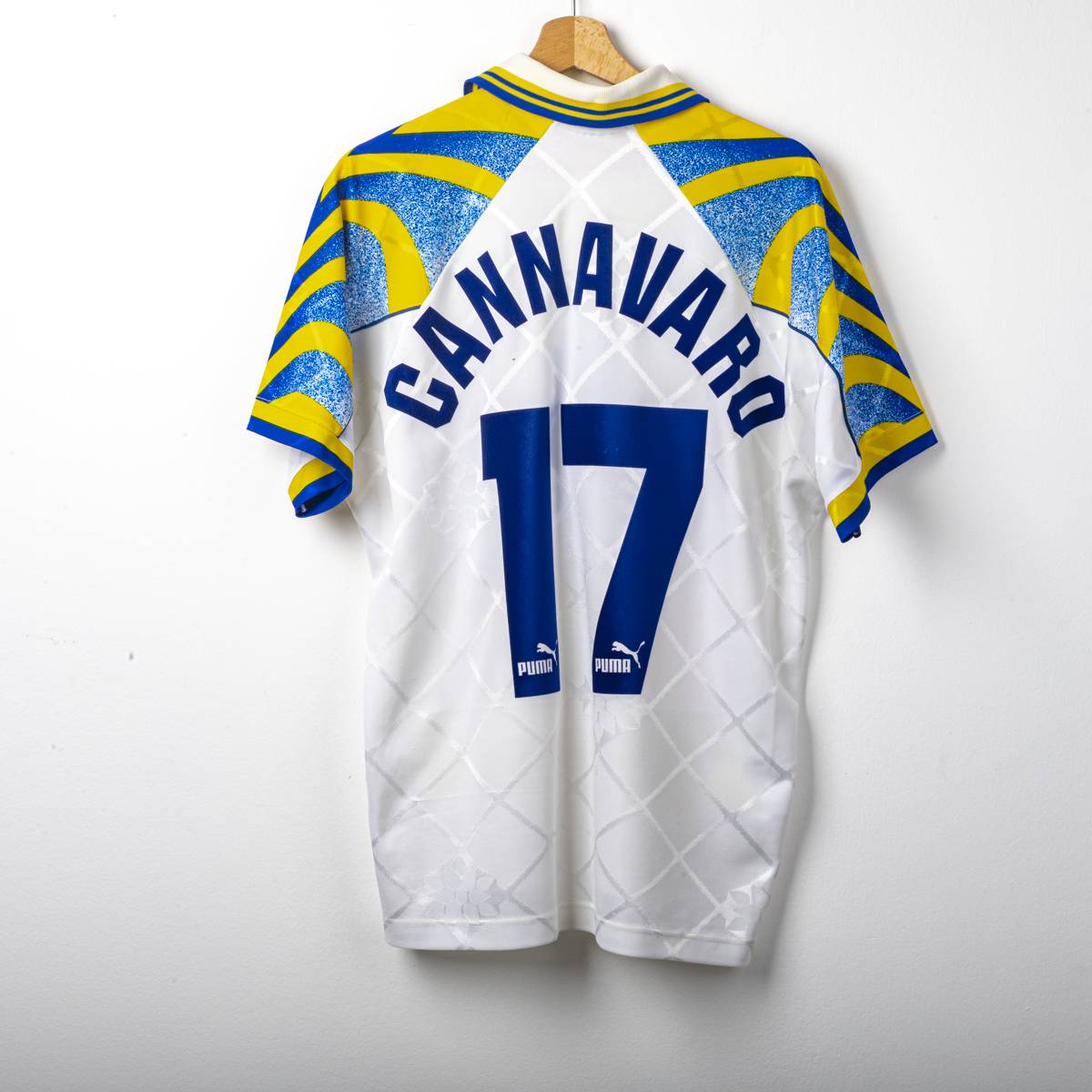 Maglia Home Parma Puma Parmalat Cannavaro 17 1995/1996