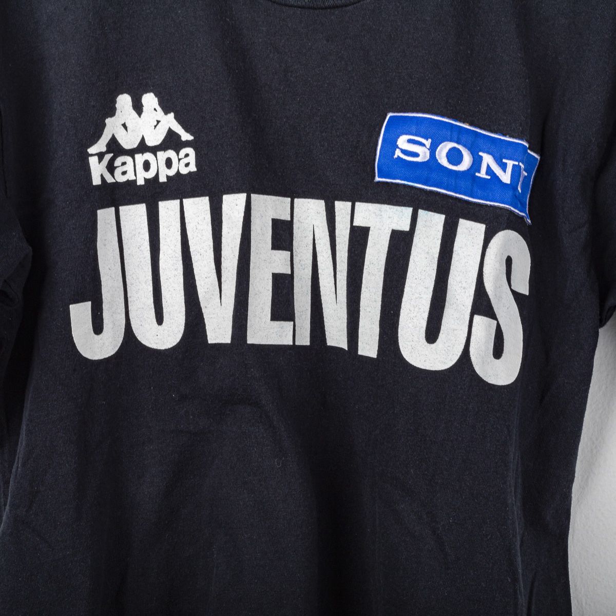 T-shirt Nera Juventus Kappa Sony 1995/1996
