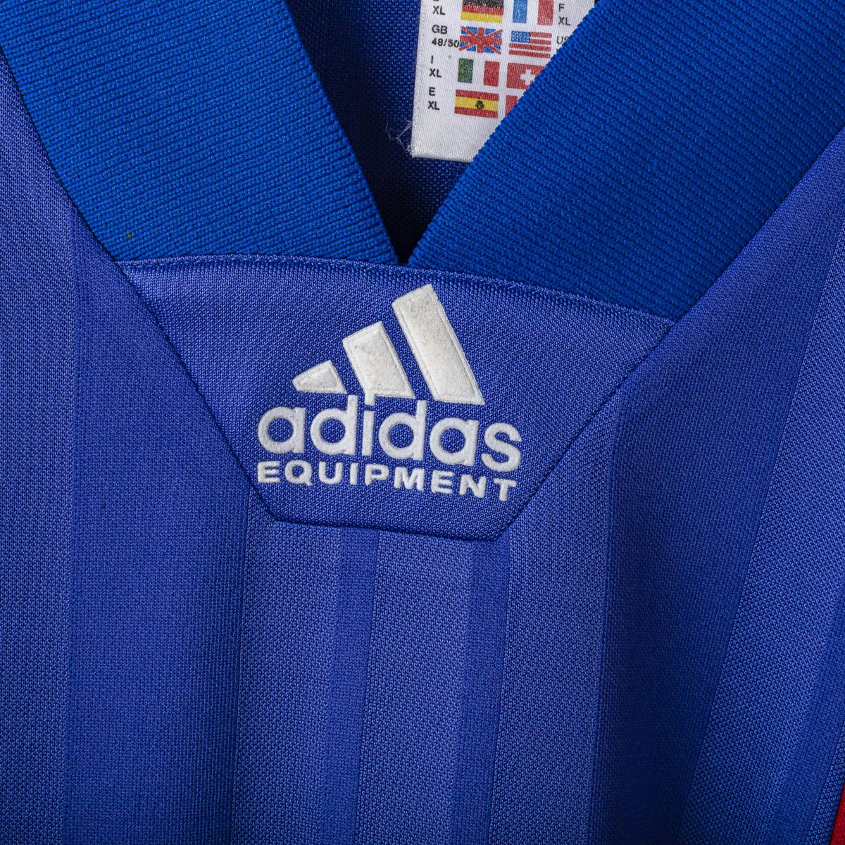 Maglia Francia Home Adidas Cantona 18 1992