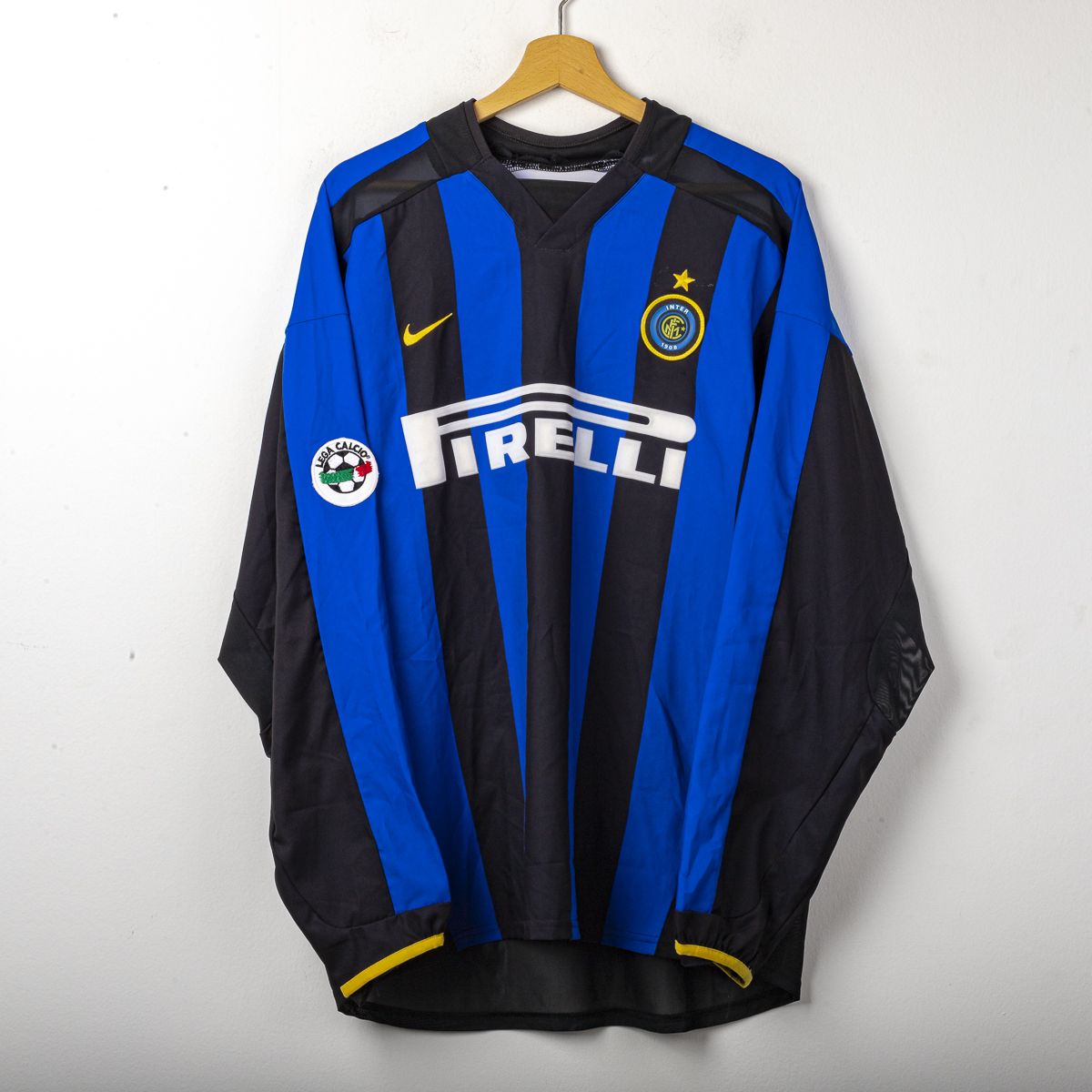 maglia home inter nike cannavaro n13 ML 2002/2003