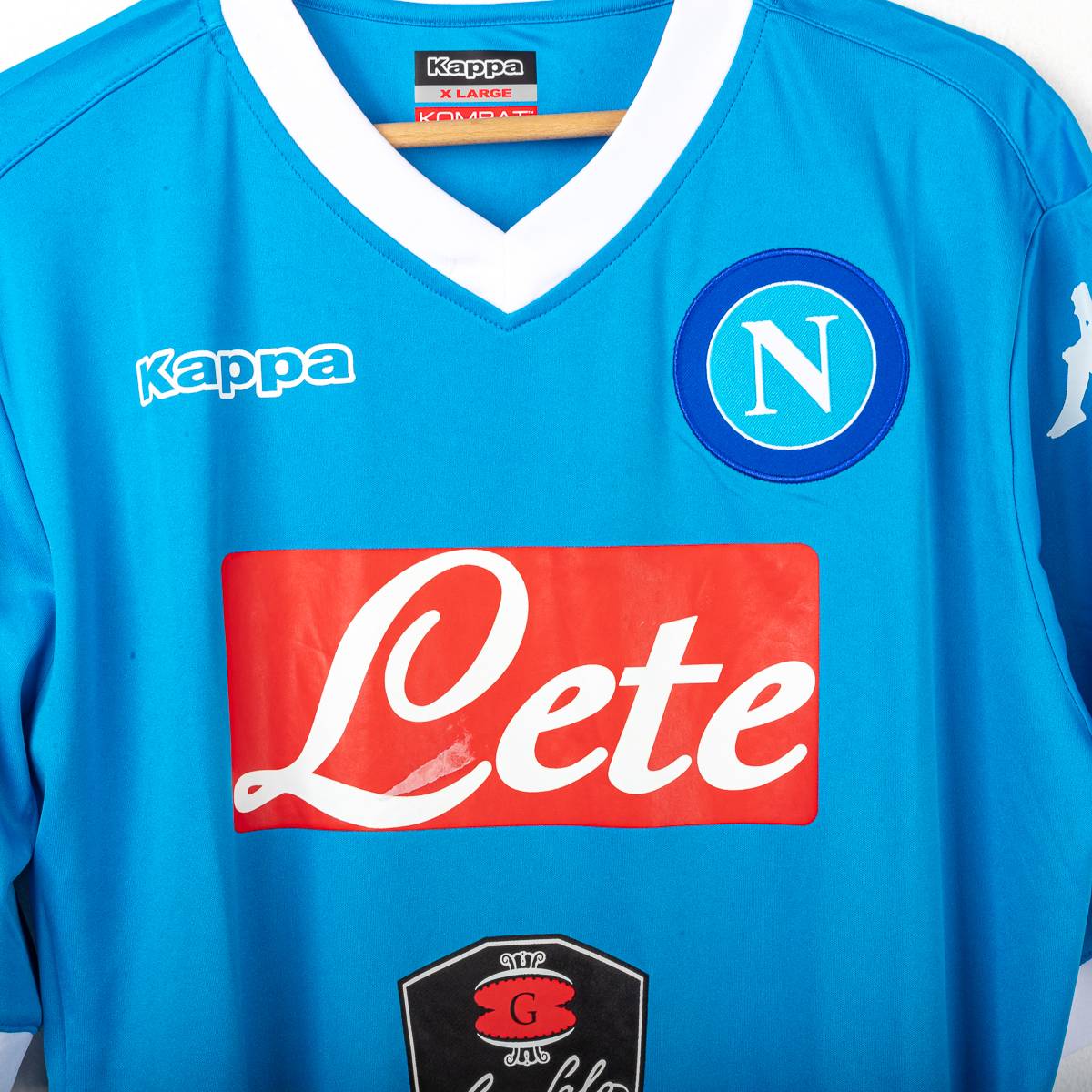 Maglia Home Ssc Napoli Kappa Hamsik 17 2015/2016