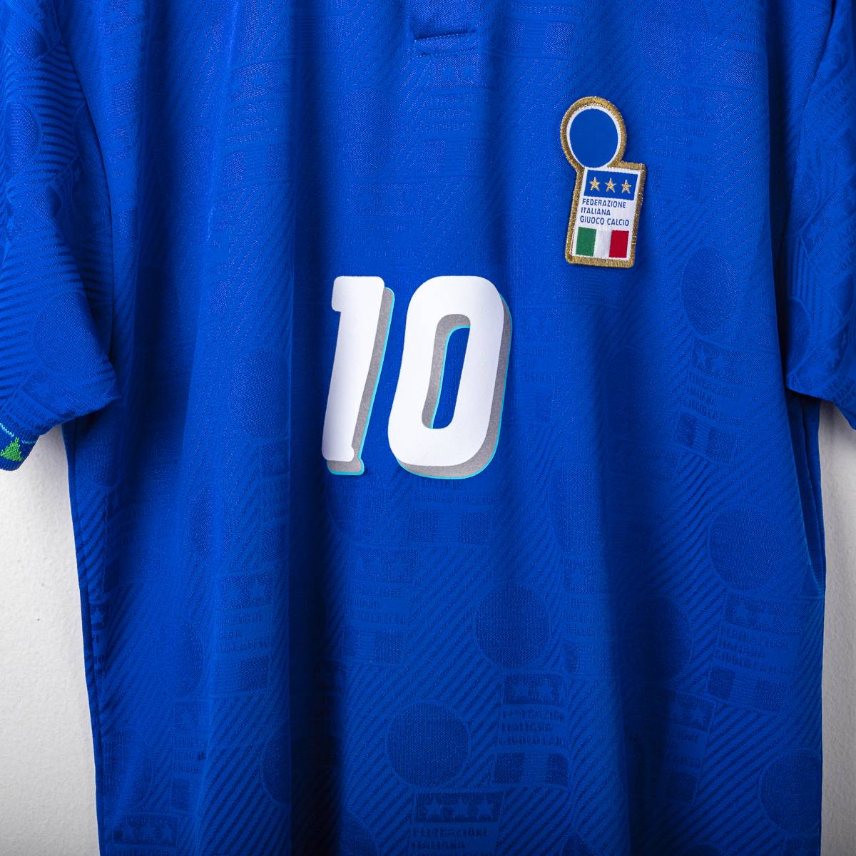 Maglia Home Italia Diadora Baggio n10 Mondiale Usa 1994