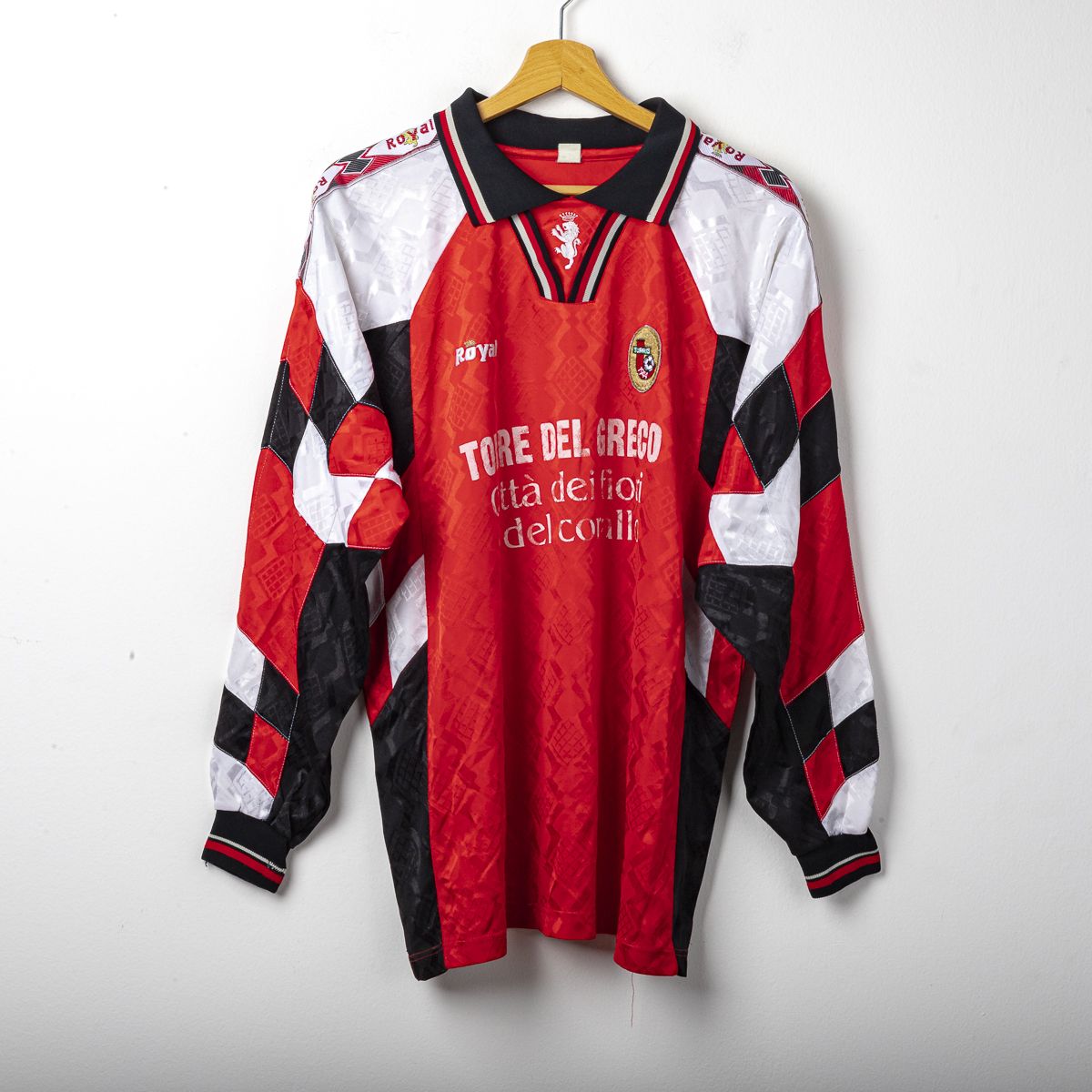 maglia home turris royal n15 1998/1999 72x58
