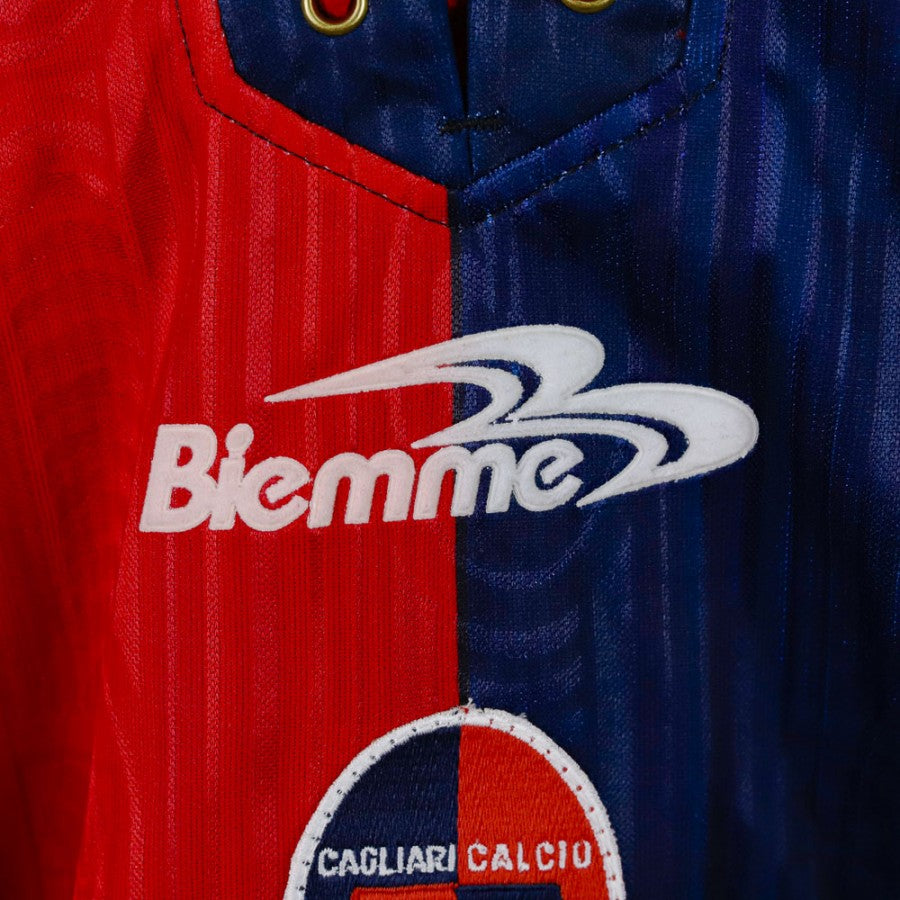 Maglia Home Cagliari Biemme O'neill n10 1998/1999 by BIEMME - Home (7)