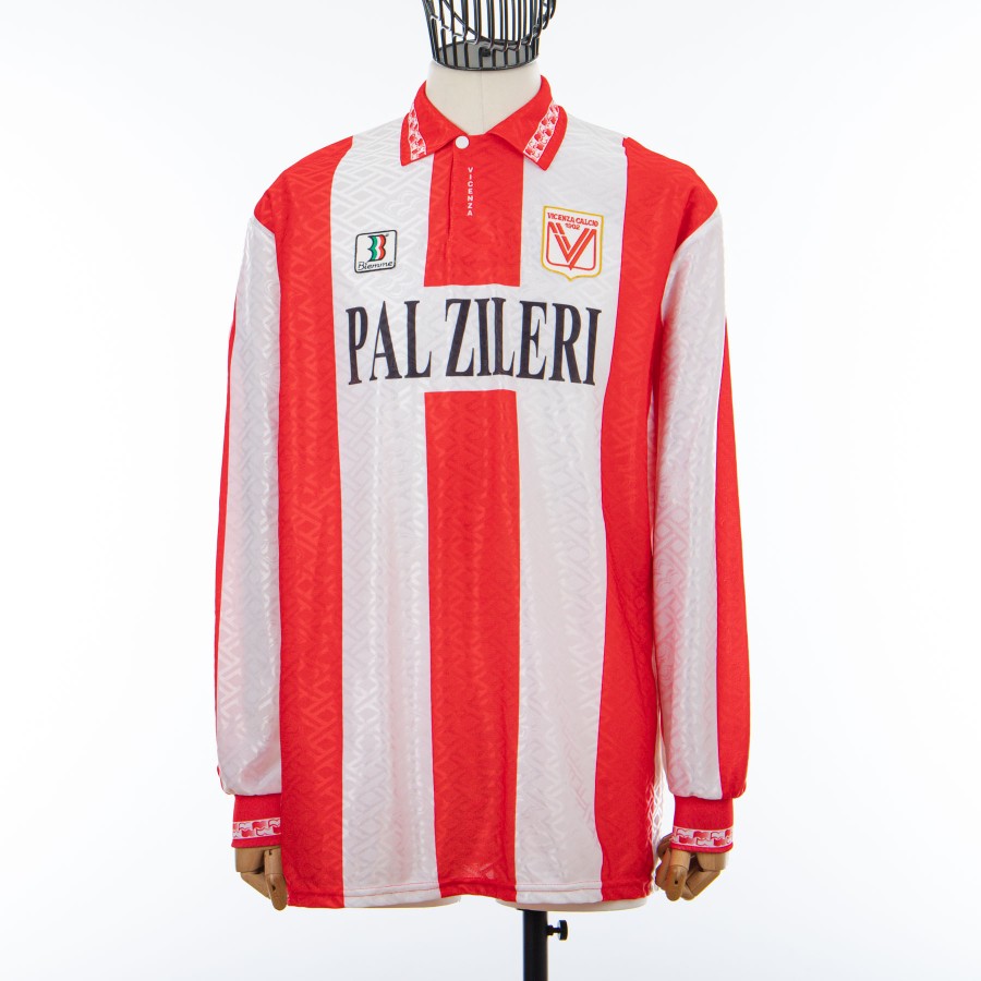 Maglia Home Vicenza Biemme Cornacchini 11 1996/1997 by BIEMME - Home (2)