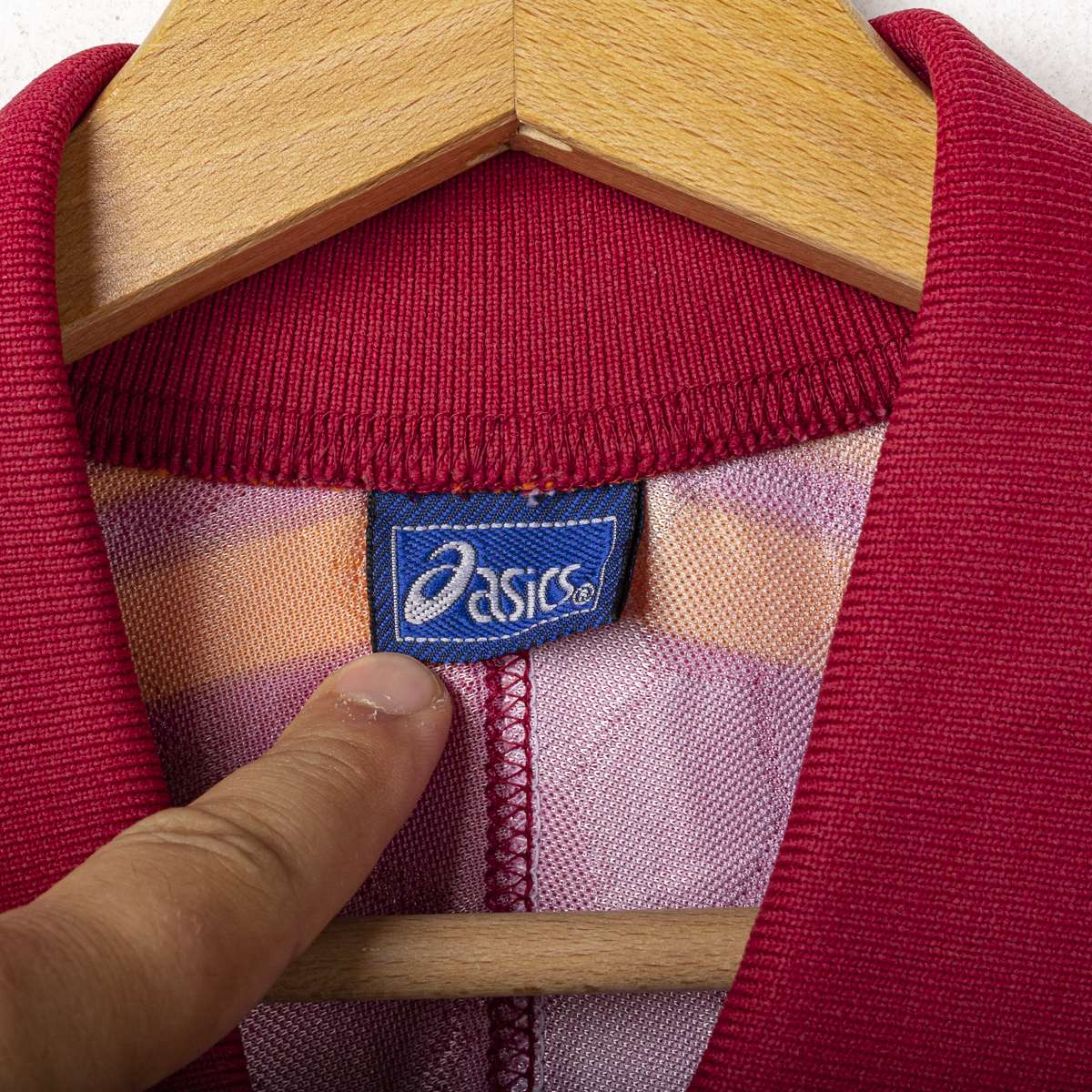 Maglia Home Roma Asics Fonseca ML 11 1995/1996 74X57