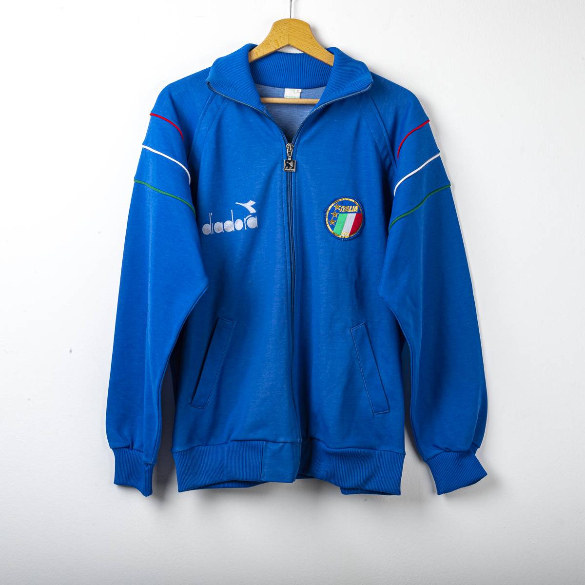 Giacca Azzurra Italia Diadora 1986