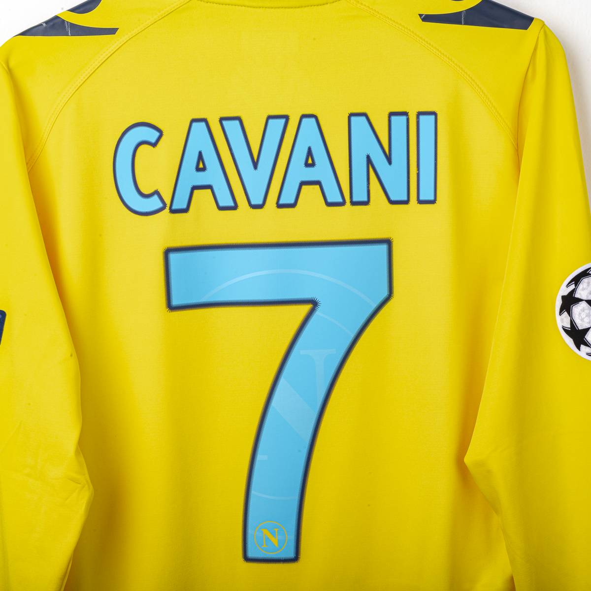 Maglia Third Napoli Macron UCL Cavani 7 Ml 2011/2012