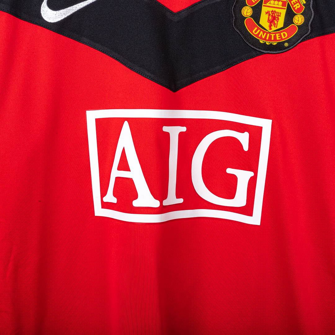 Maglia Home Manchester United Nike Scholes 18 2009/2010