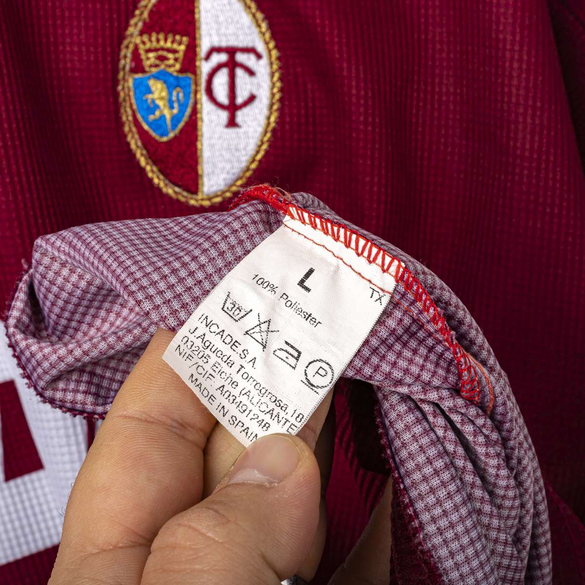 maglia home torino kelme lo gatto 27 1998