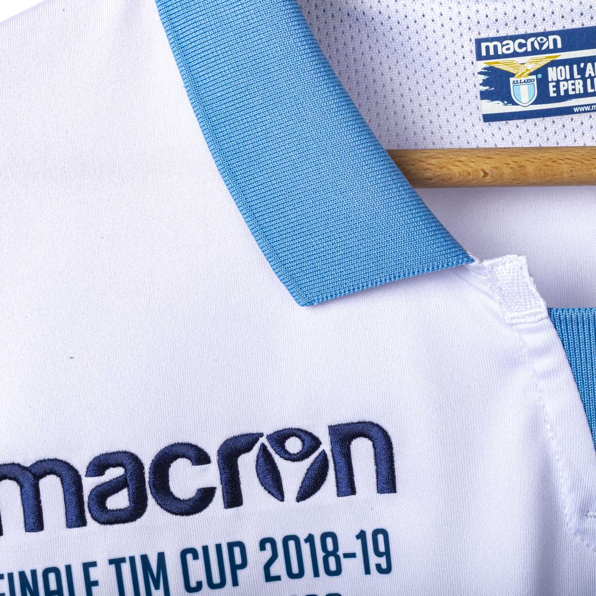 Lazio Macron Home Shirt, Tim Cup Final 2018/2019