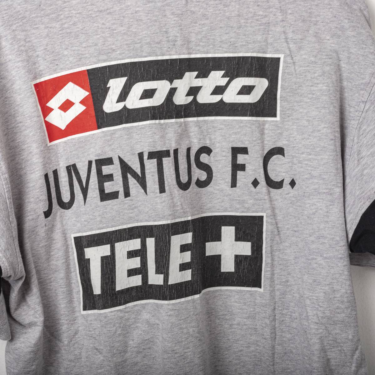 T-shirt Training Juventus Grigia Lotto Tele+ 2000/2001