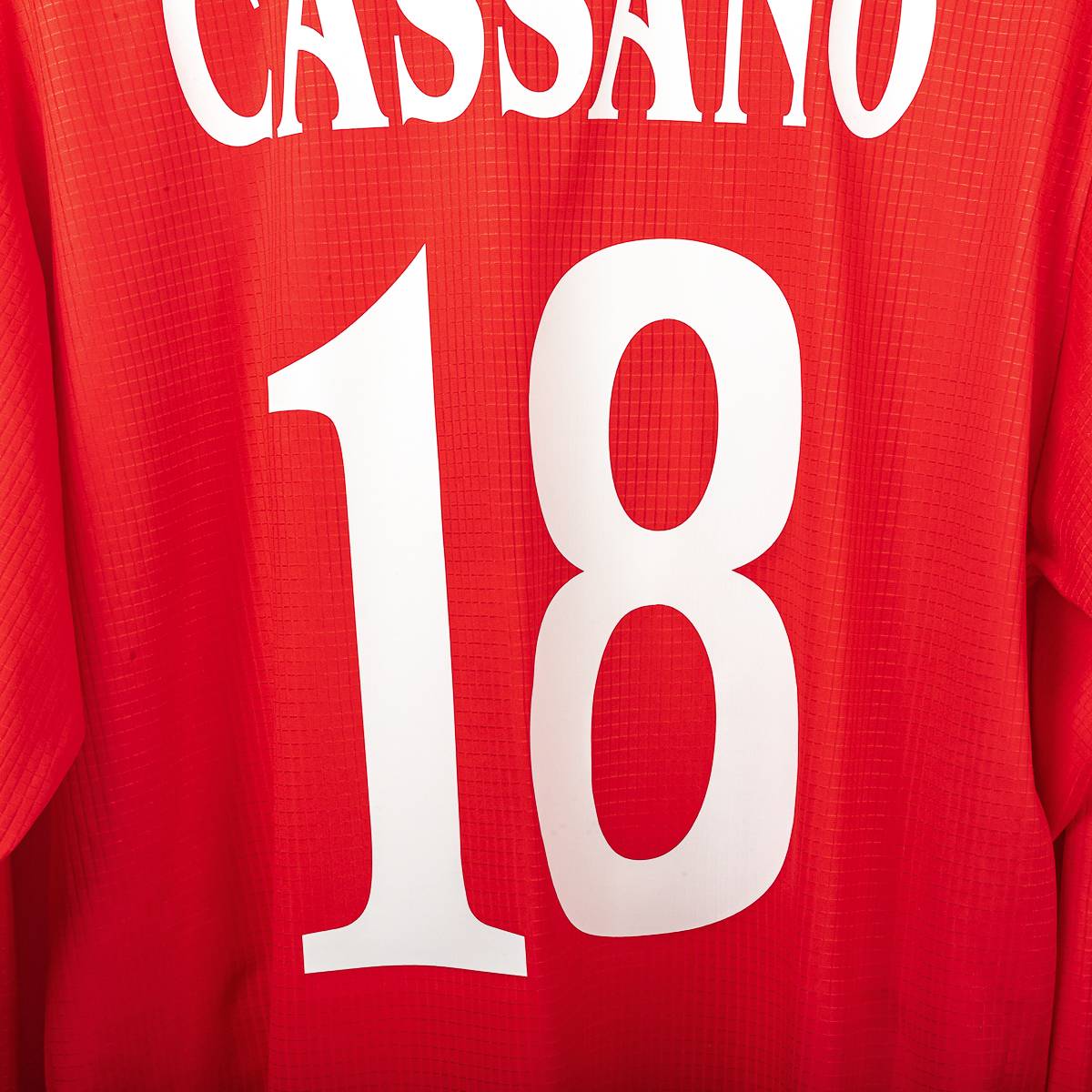 maglia home Bari Lotto Cassano n18 ml 2000/2001