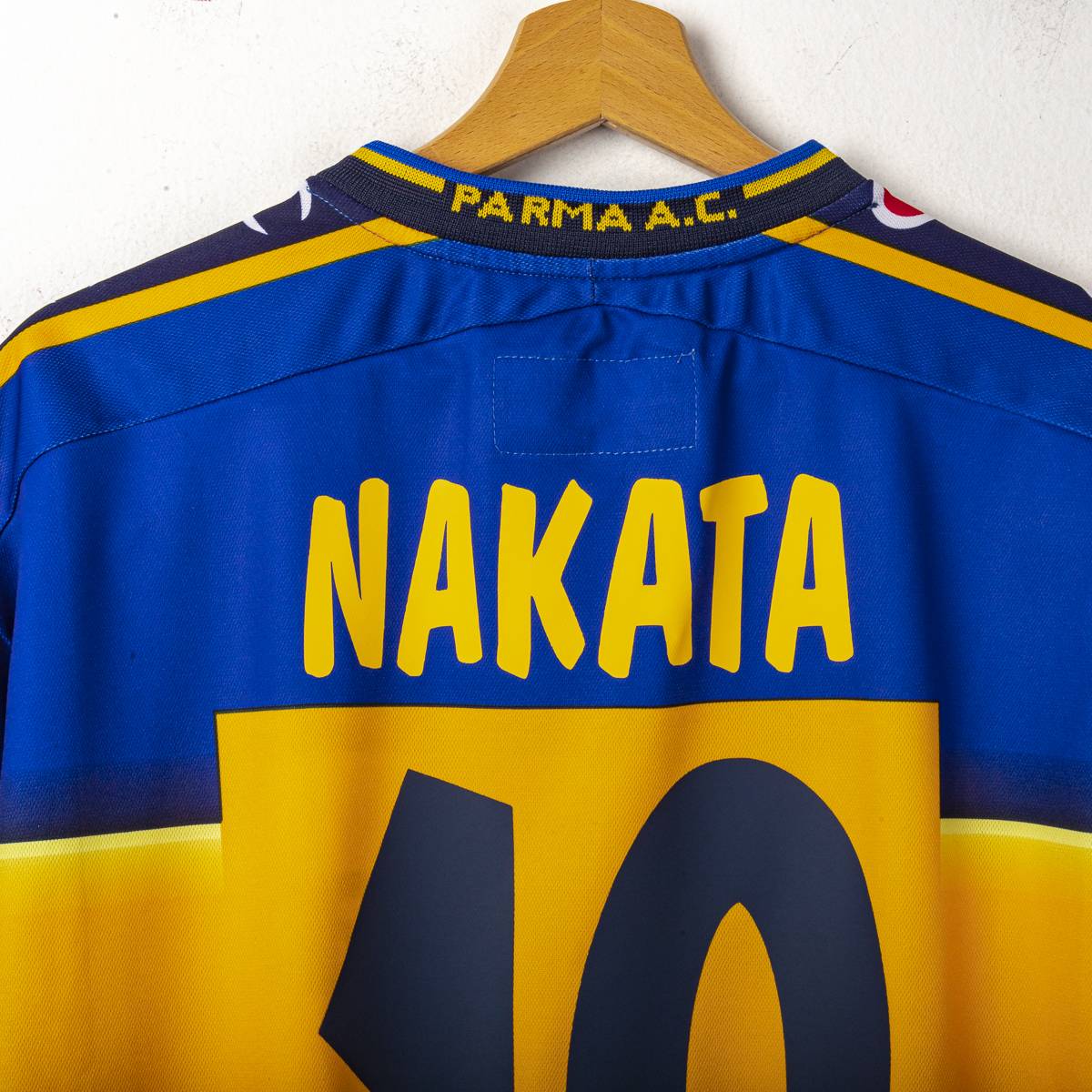 Maglia Home Parma Champion Nakata n10 2002/2003