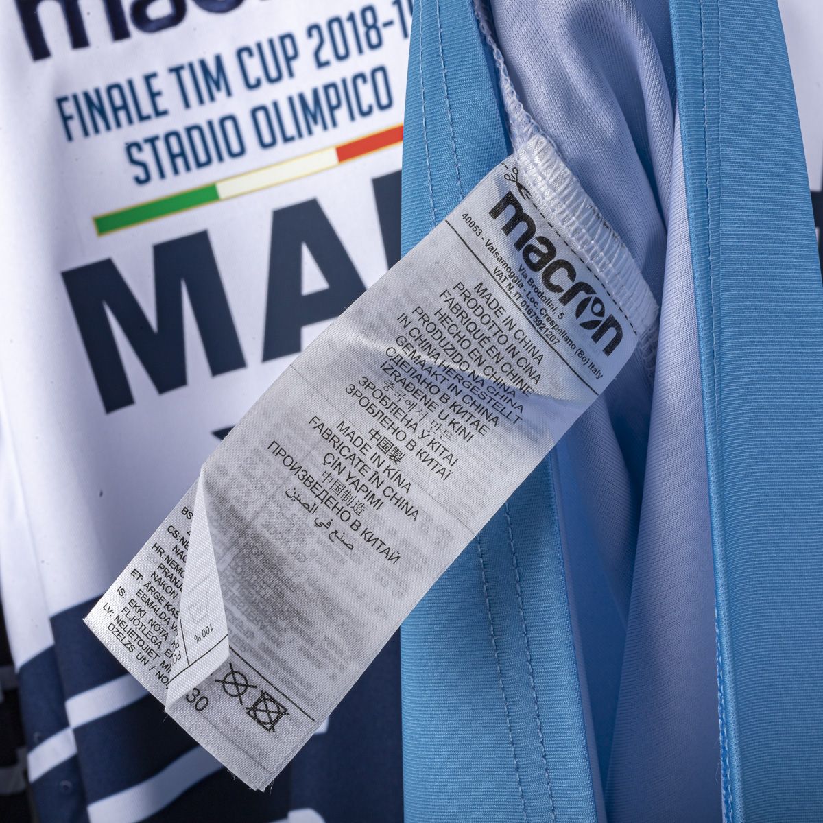 Maglia Home Lazio Macron Finale Tim 2018/2019