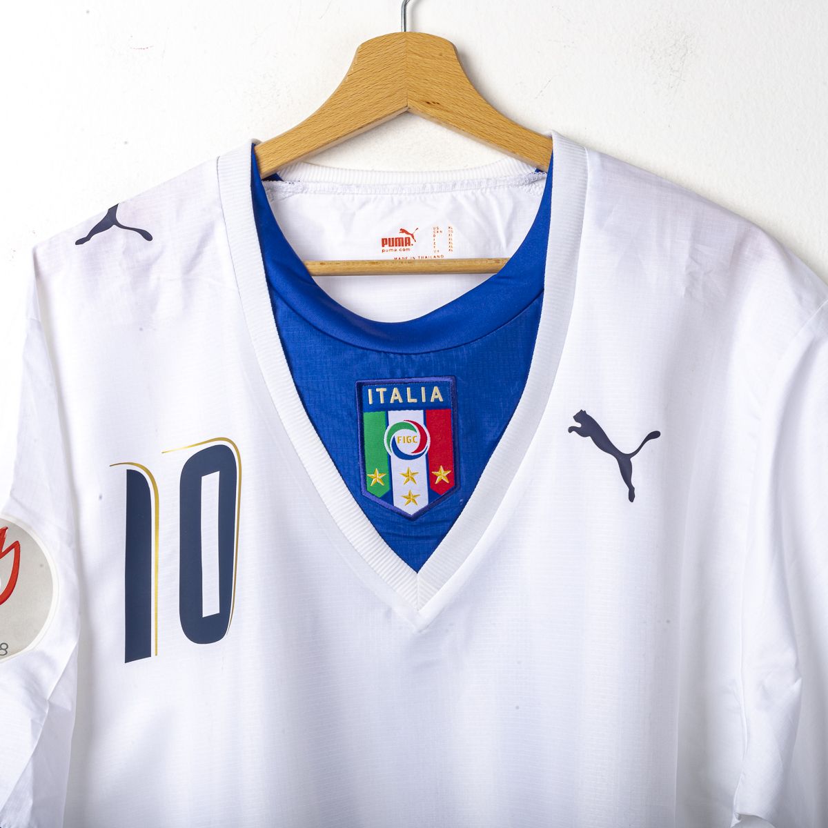 Maglia Away Italia Puma Totti n10 Qualificazioni Euro 2008