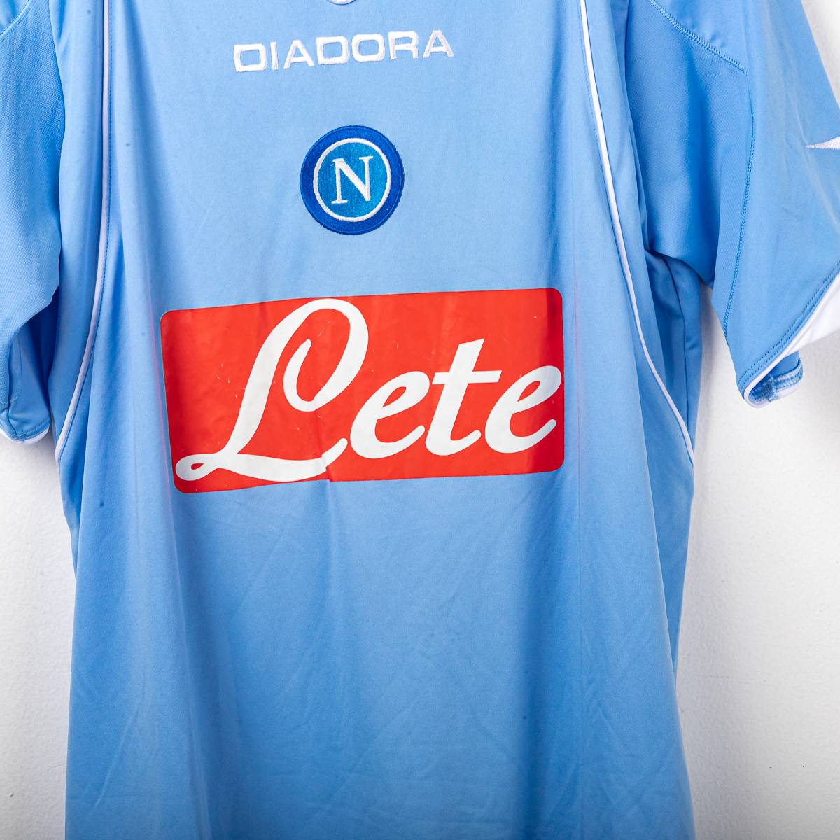 Maglia Home Diadora Ssc Napoli Lavezzi n7 2007/2008