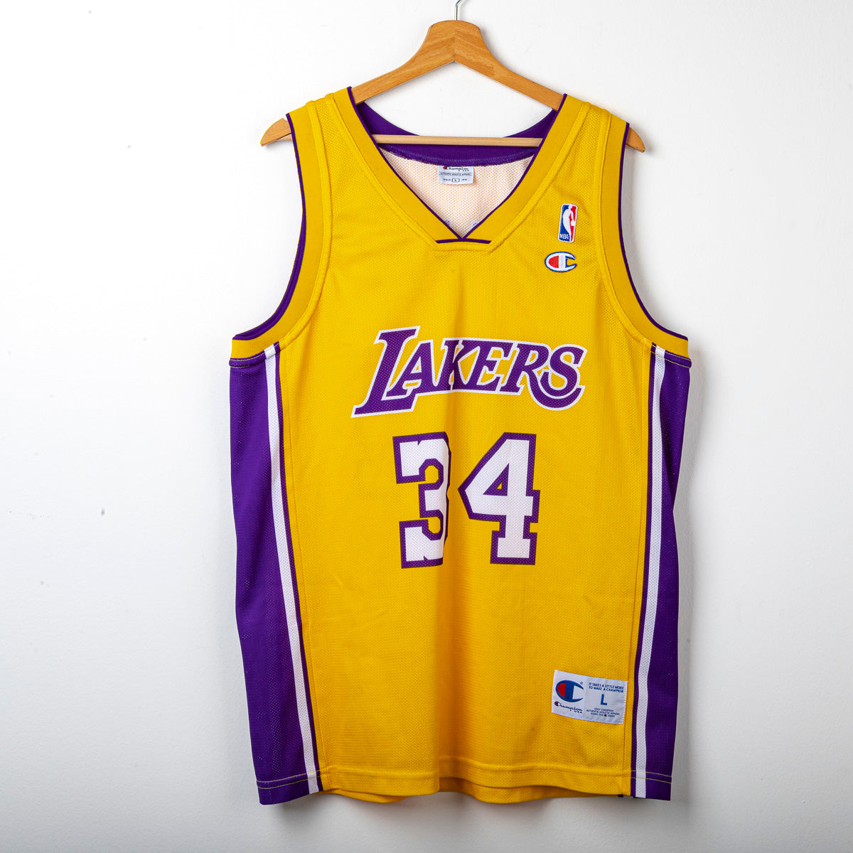 Canotta NBA Los Angeles Lakers Champion O’Neal 34 1999/2000