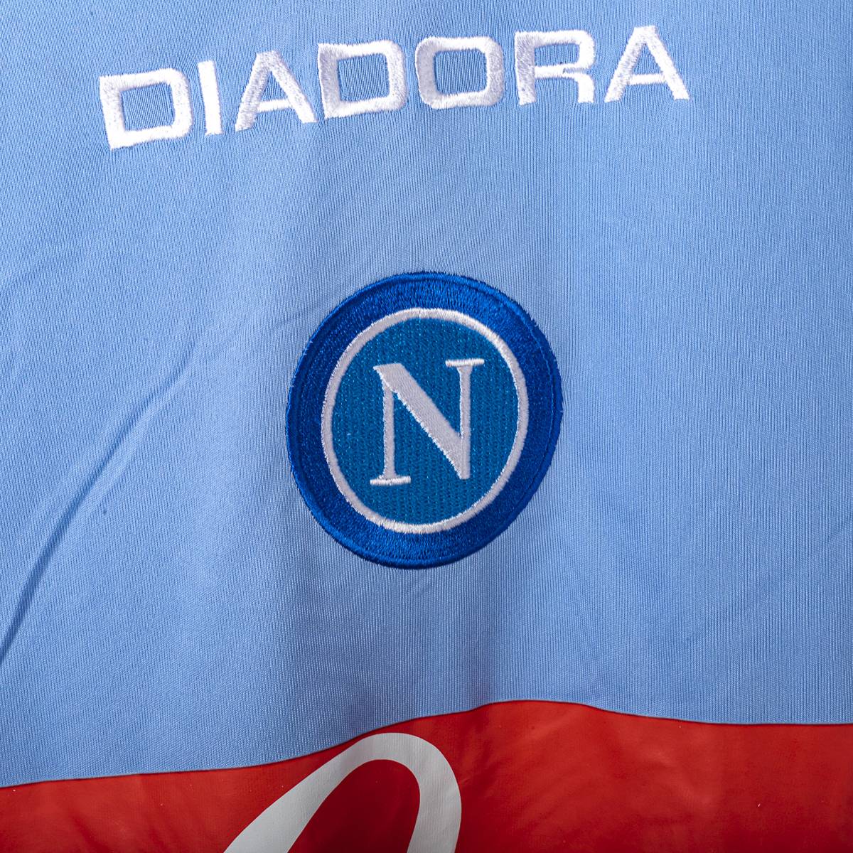 Maglia Home Ssc Napoli Diadora Lavezzi n7 2007/2008