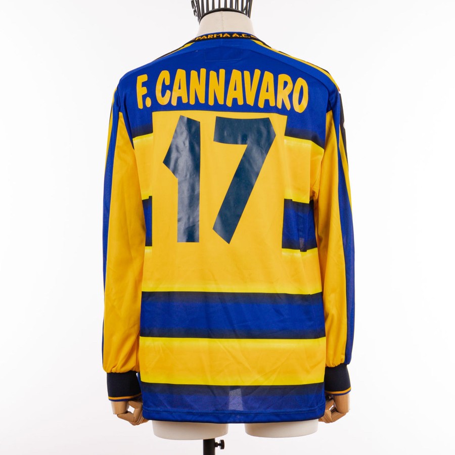 Maglia home ml Parma Champion 2001/2002 F. Cannavaro 17 by CHAMPION - Home