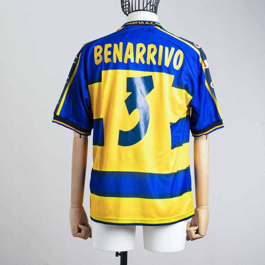 MAGLIA HOME PARMA 2001/2002 BENARRIVO 3 by CHAMPION - Home