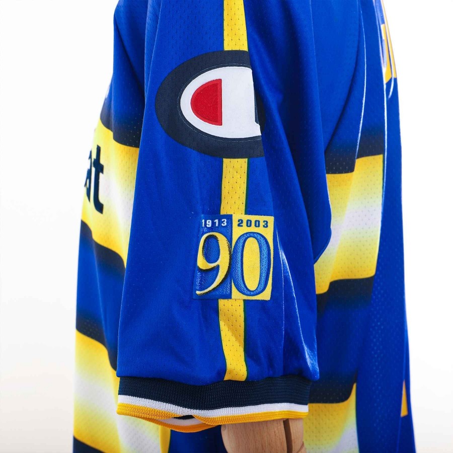 MAGLIA HOME PARMA CHAMPION GILARDINO 11 2003/2004 by CHAMPION - Home (5)