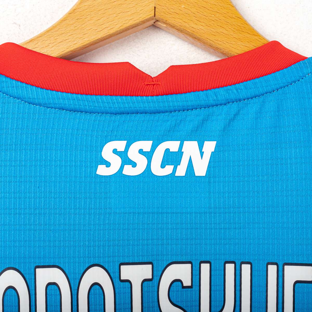 Maglia Natale napoli ea7 Kvaratskhelia 77 2022/2023