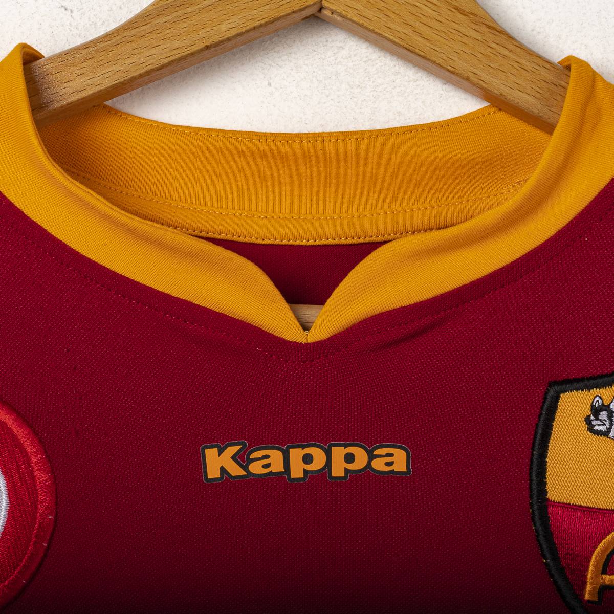 Maglia Home Roma Kappa De Rossi 16 2007/2008