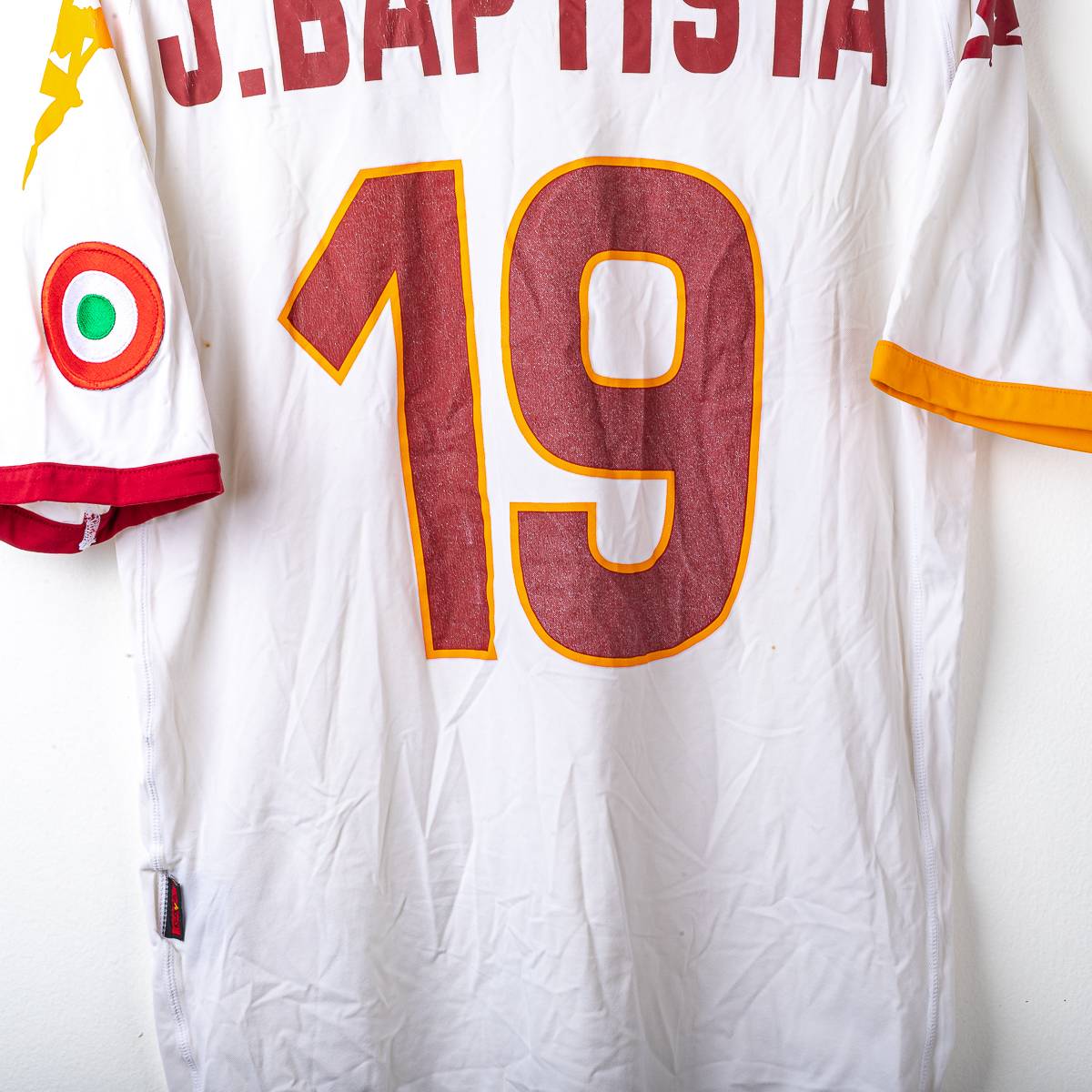 Maglia Away Roma Kappa J. Baptista 19 2008/2009