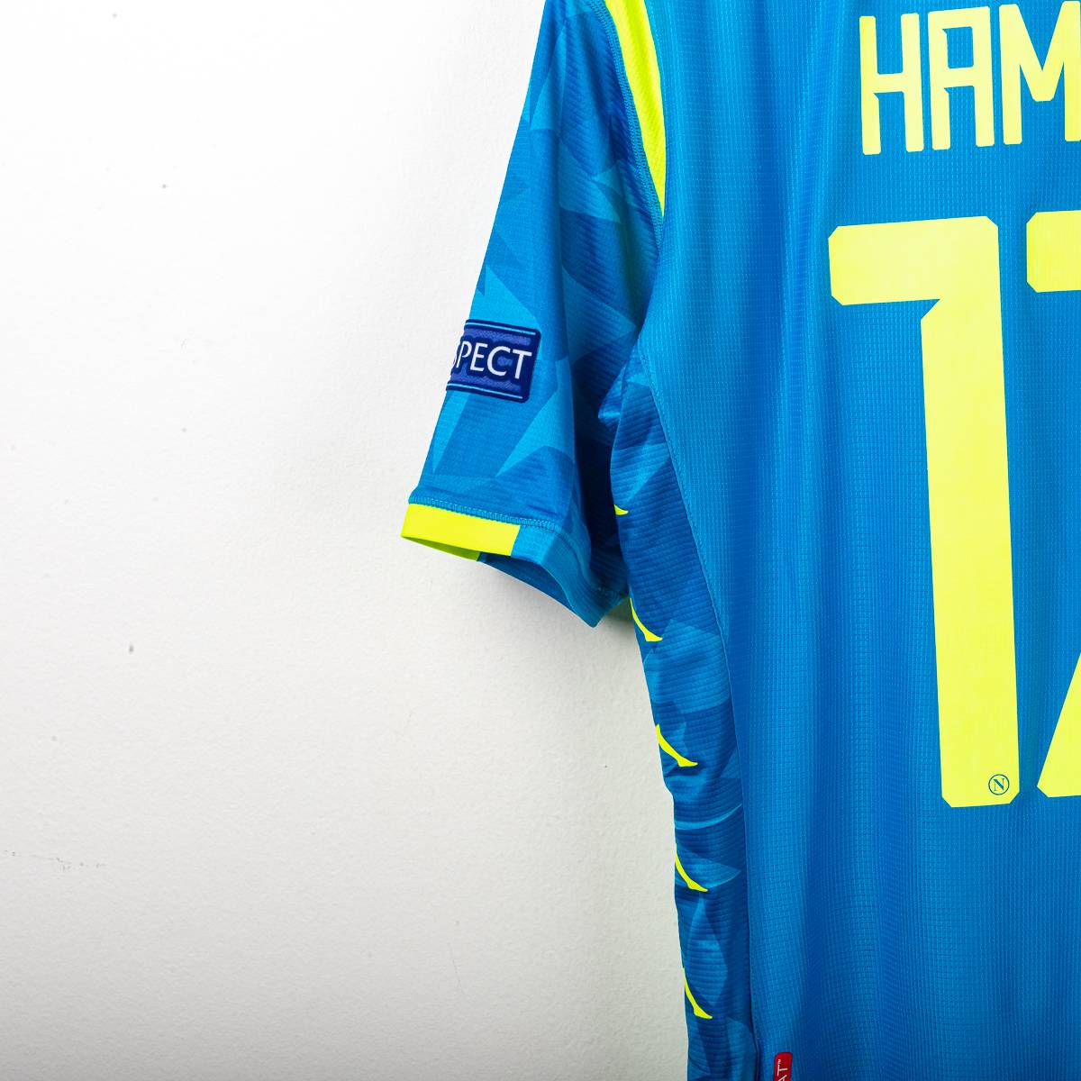 Maglia home uefa Ssc Napoli Kappa Hamsik 17 2018/2019