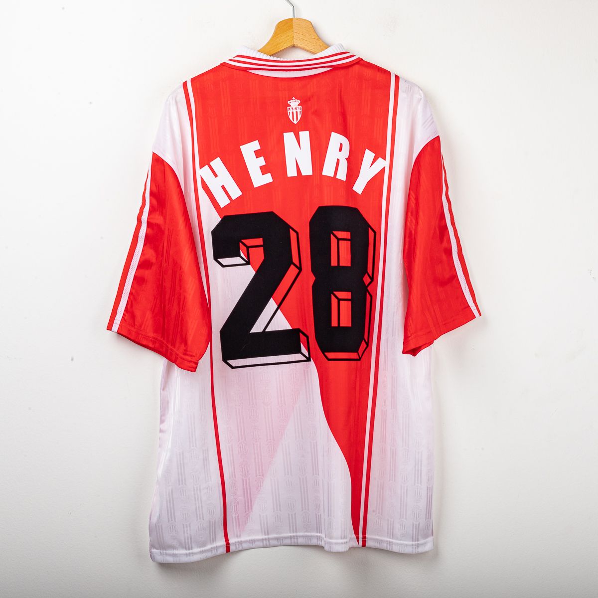 Maglia Home Adidas Monaco Henry 28 1997/1998