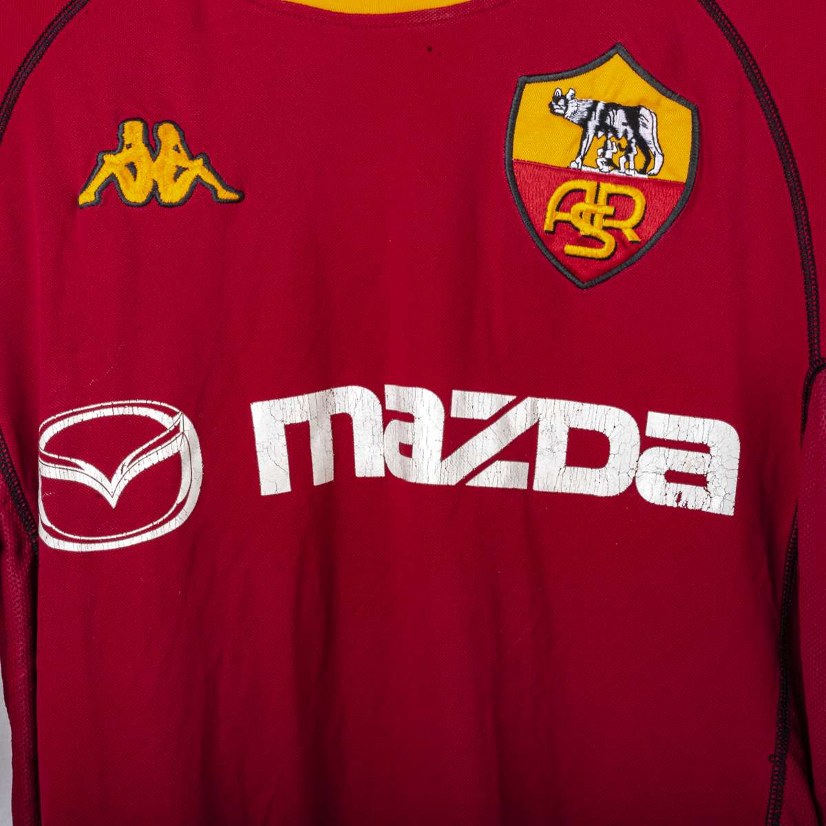 Maglia Home Roma Kappa Aldair 6 2002/2003