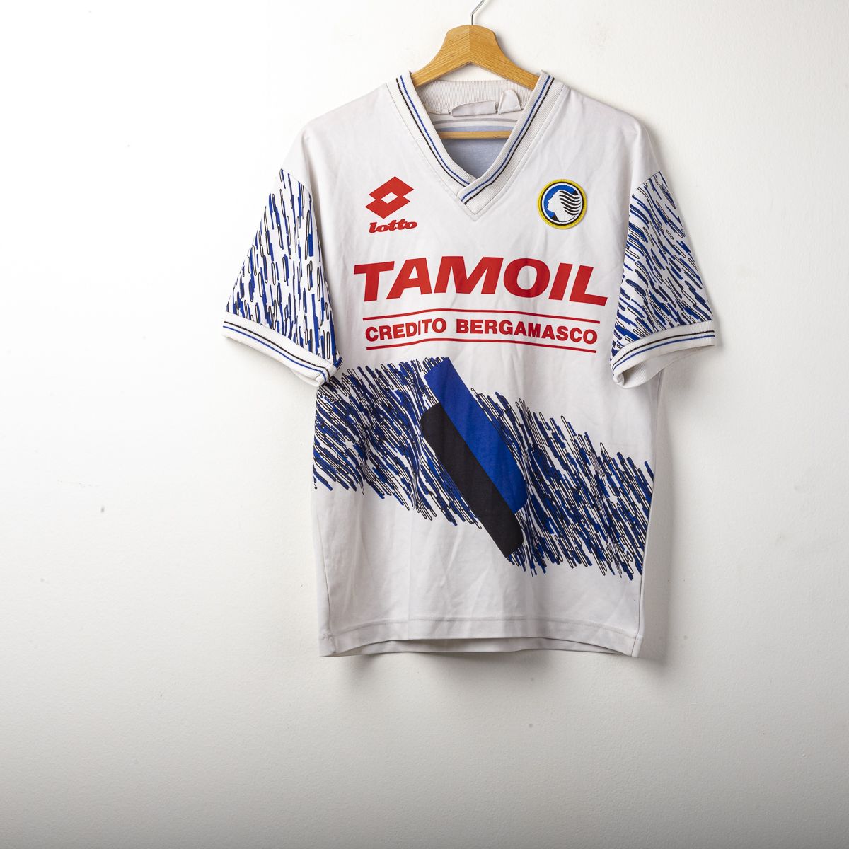 T-shirt allenamento atalanta lotto tamoil 1991/1992