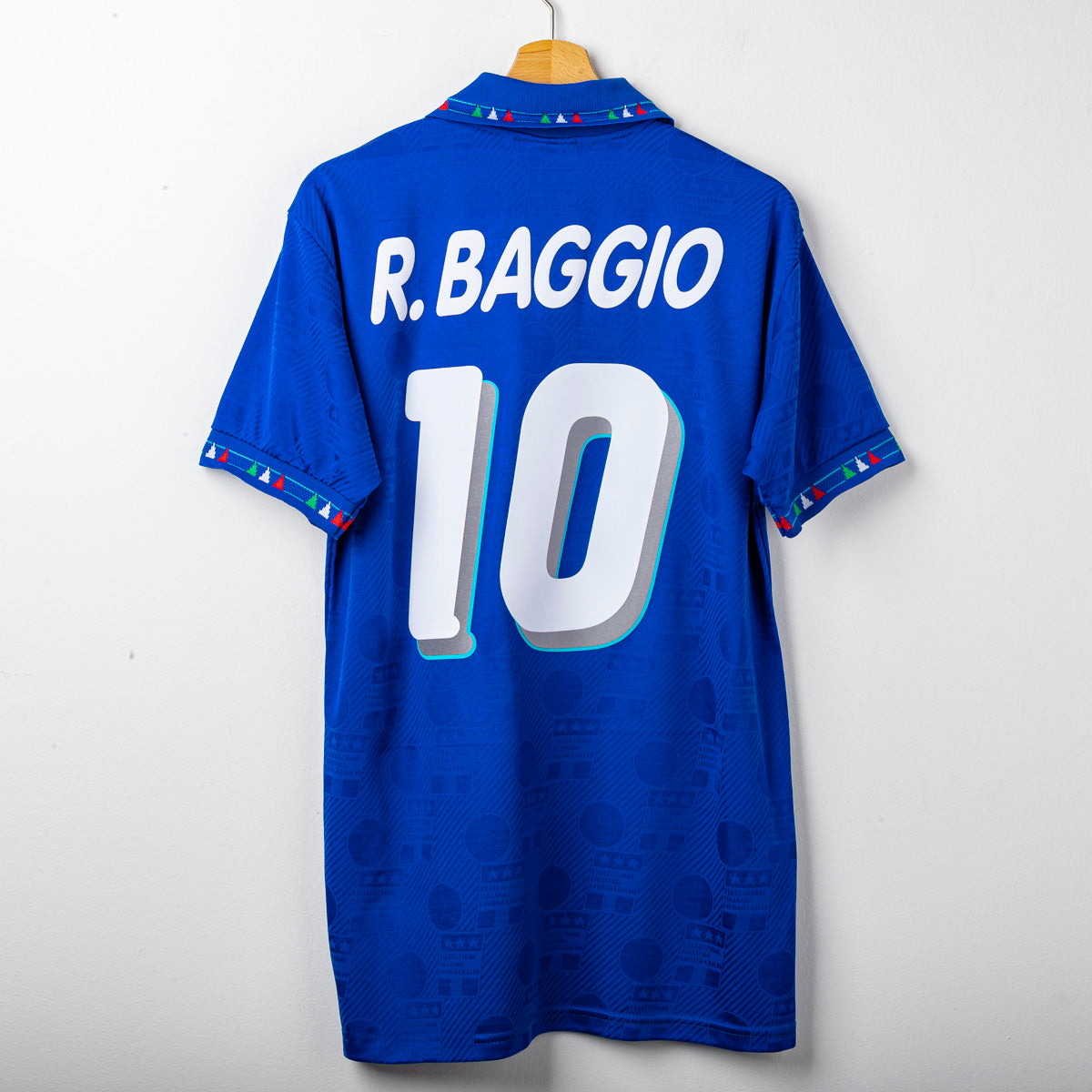 Maglia Home Italia Diadora Baggio 10 Mondiali USA 1994