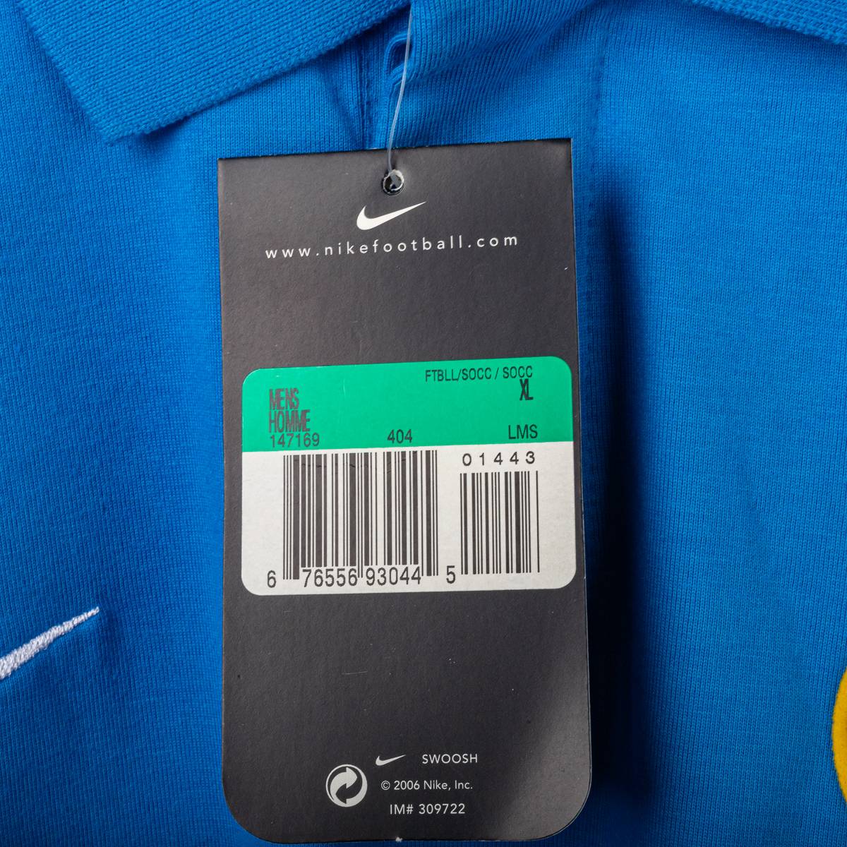 Polo Inter Nike con cartellino 2006/2007