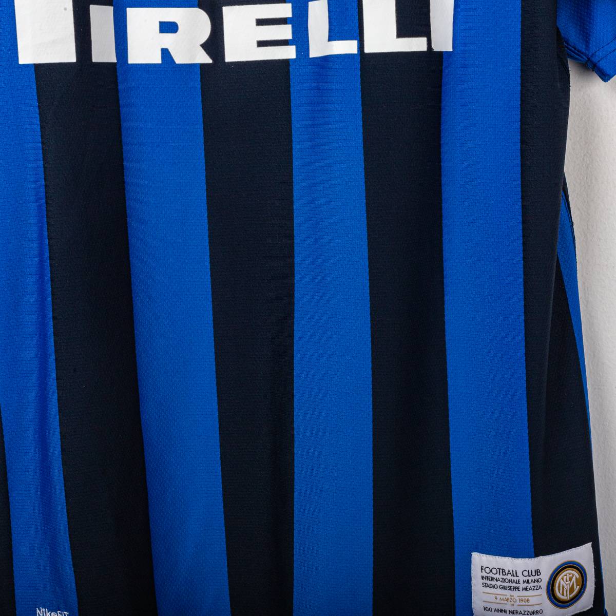 Maglia Home Fc Inter Nike Figo n7 2007/2008