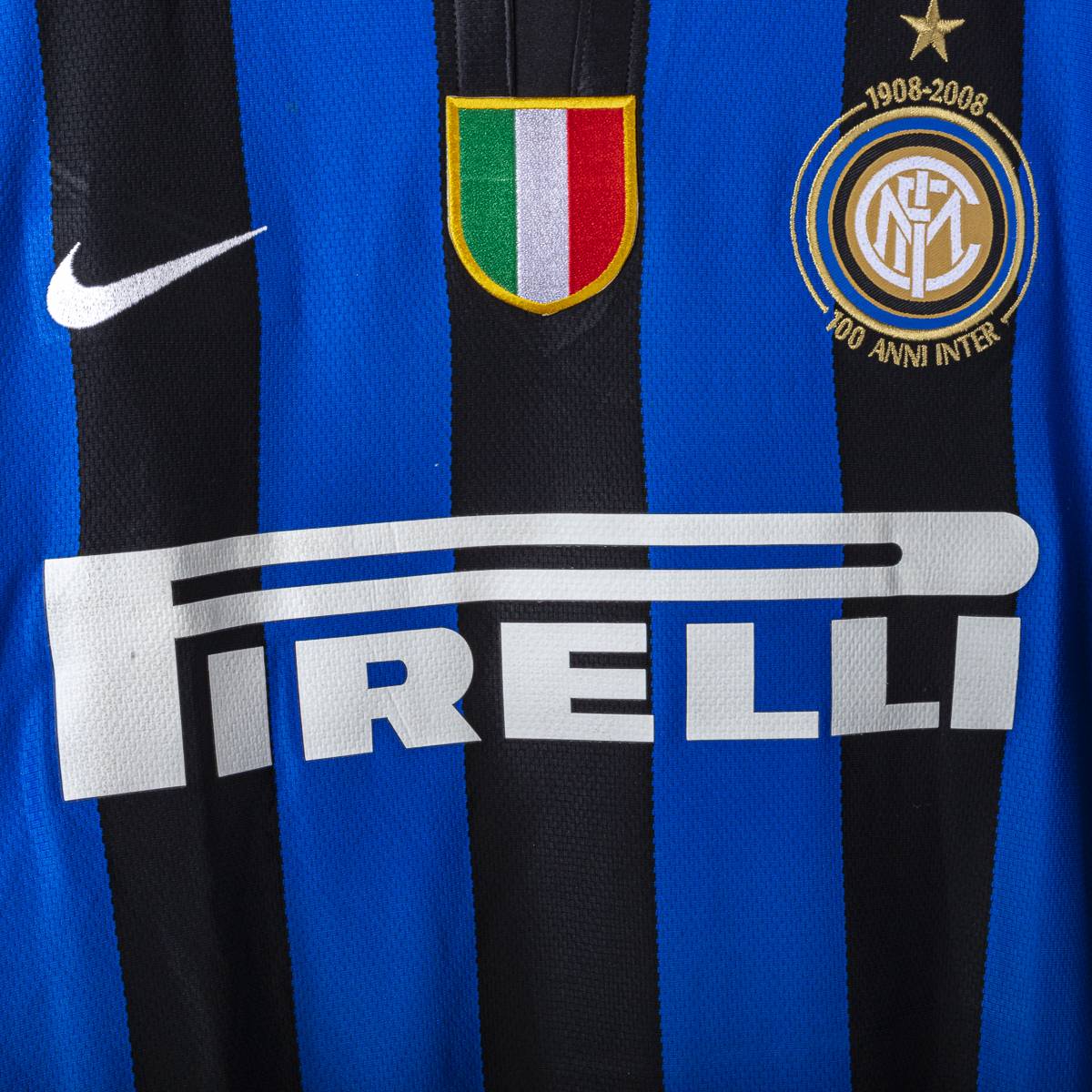 Maglia Home Inter Nike Zanetti 4 2007/2008 79x52