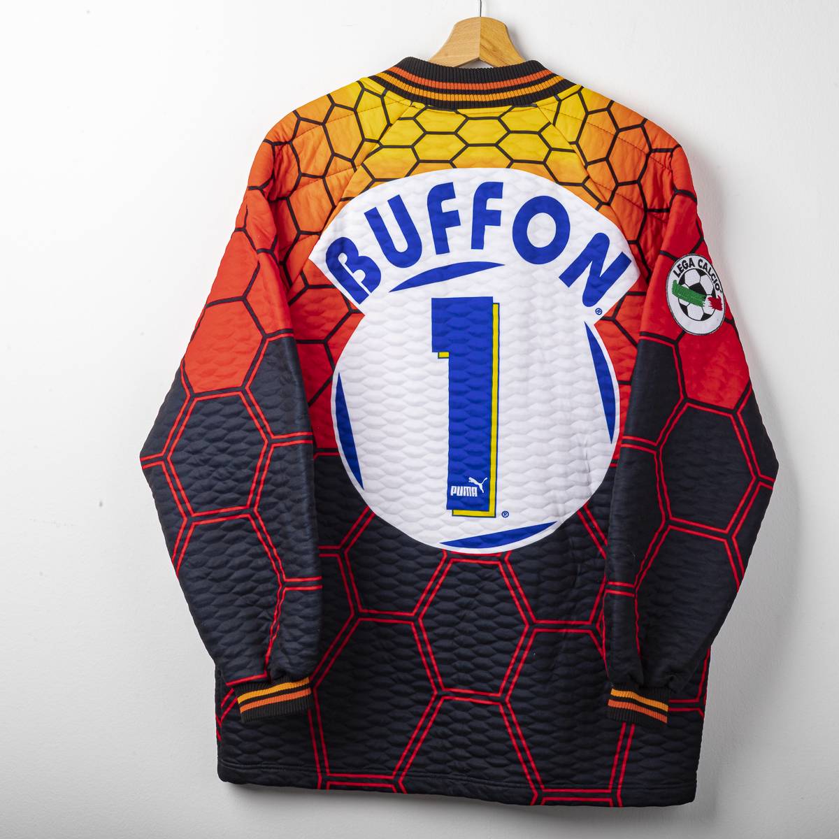 1997/1998 Home Parma Puma Parmalat Buffon 1 Jersey